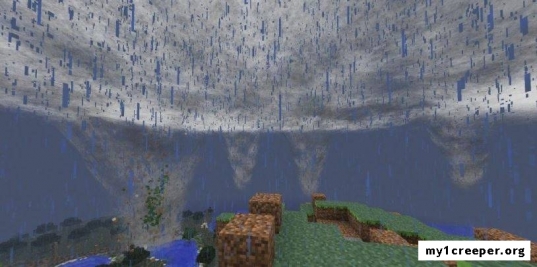 Localized weather & stormfronts мод для minecraft 1.7.10. Скриншот №5