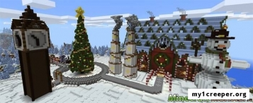Карта спасти рождество для minecraft pe 1.0 tomb crafter 7. Скриншот №1
