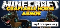 Craftable horse armor мод для minecraft 1.7.2/1.6.4/1.6.2/1.6.1