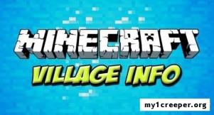 Village info мод для minecraft 1.8