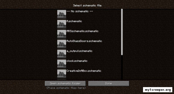 Schematica мод для minecraft 1.7.10. Скриншот №4