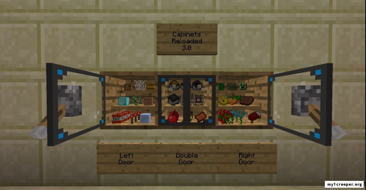Cabinets reloaded [1.8] [1.7.10]. Скриншот №1