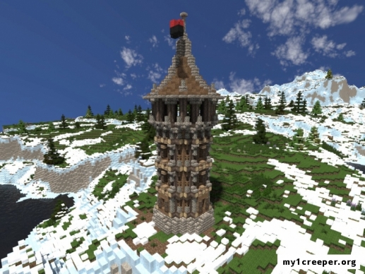 Medieval watchtower [1.8] [1.7.10]. Скриншот №4