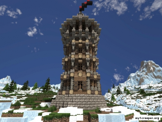 Medieval watchtower [1.8] [1.7.10]. Скриншот №3