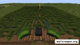 Creeper maze карта для minecraft