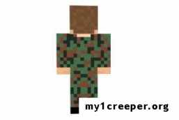 Army dude скин для minecraft. Скриншот №2
