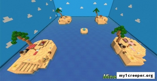 Карта superland 2.0 realm мини игра для minecraft pe 1.6. Скриншот №2