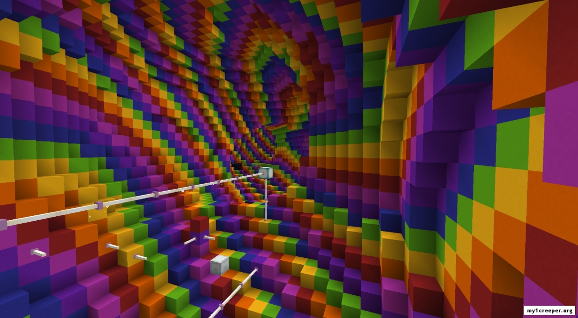 Rainbow death tube [1.12.2]. Скриншот №3