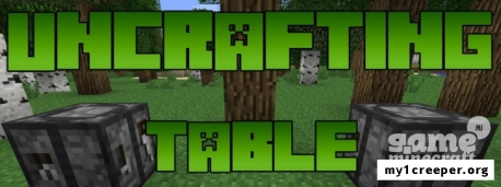 Uncrafting table [1.7.10]