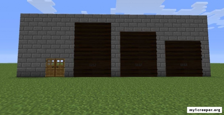 Tall doors мод для minecraft 1.7.10. Скриншот №2