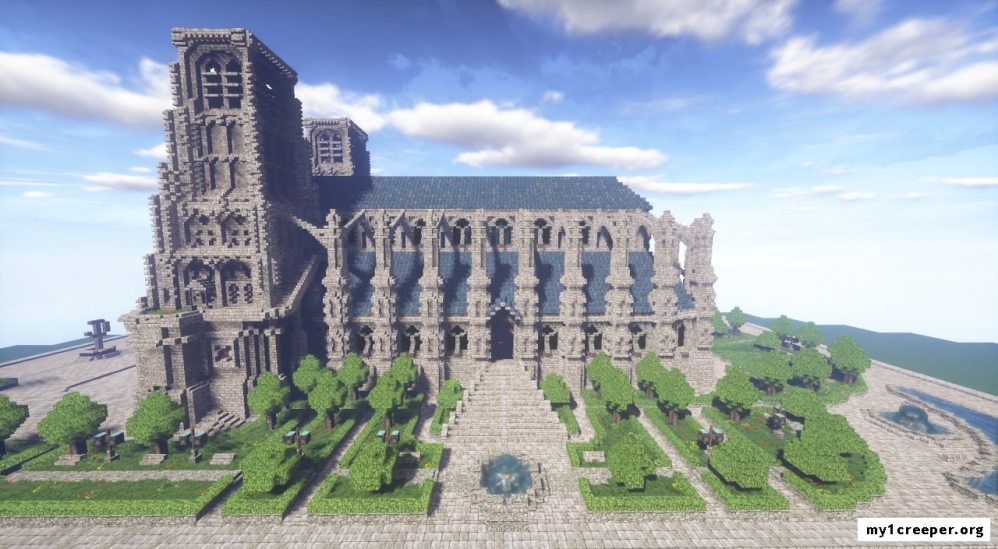 A gothic cathedral [1.10.2] [1.10] [1.9.4]. Скриншот №6