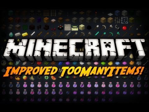 TooManyItems для Minecraft [1.2.5]