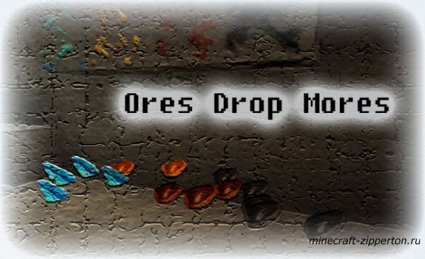 Скачать Ores Drop Mores [1.3.1]