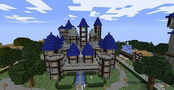 [Карта] Minecraft medieval town [Королевство Верона]