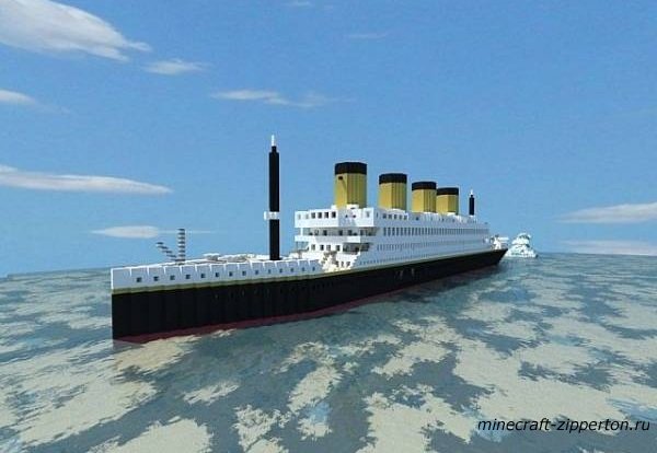 [карта] Titanicesque - Титаник в minecraft