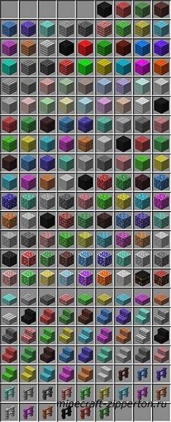 Colored Blocks Mod [1.3.2/1.3.1] - 190 новых блоков!