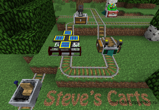 Steve's Carts [1.4.2] - Тележки Стива