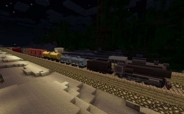 Trains and Zeppelin Mod v3.1.8 [1.3.2][SMP] - Поравозики