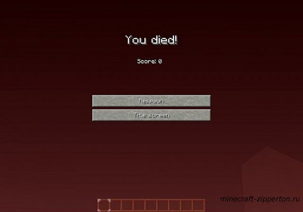 Десять причин смерти в Minecraft