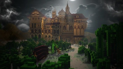 Herobrine's Mansion (Minecraft Adventure Map) [карта]