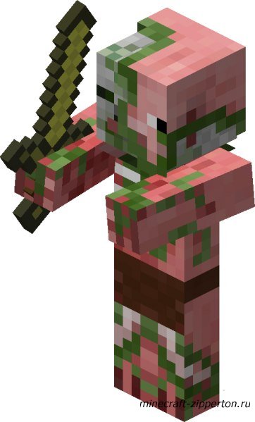 Мобы minecraft: Pig (Свинья)
