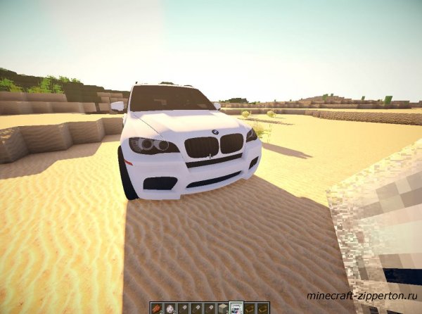 Клиент minecraft с модом Crazy BMW Сar [1.4.7]