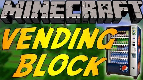 Vending Block - мод Майнкрафт 1.6.4