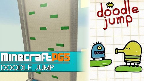 Doodlge Jump - Minecraft 1.6.4 карта
