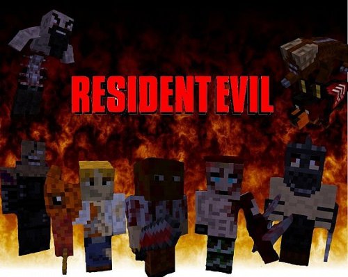 Resident Evil Mod для Майнкрафт 1.6.4