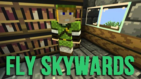 Fly Skywards для Майнкрафт 1.7.4