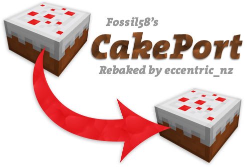 Плагин Cakeport для Майнкрафт 1.7.2