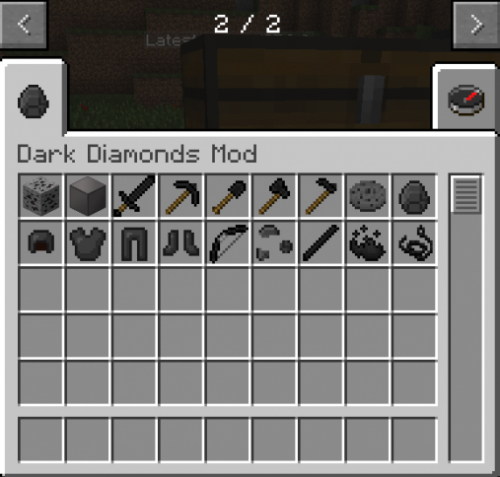 Тёмный диамант для Майнкрафт 1.6.2