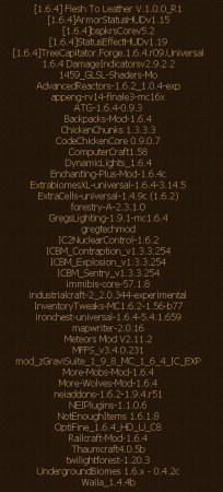 Сборка модов 45+ для Майнкрафт 1.6.4