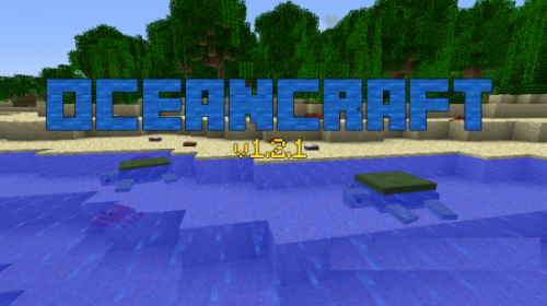 Мод Oceancraft для Майнкрафт 1.6.2
