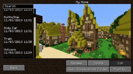Screen Minecraft 1.7.2