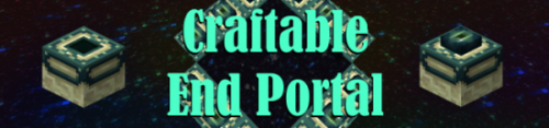 Мод Craftable End Portal для Майнкрафт 1.7.2