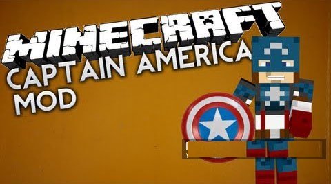 Captain America Mod для Майнкрафт 1.7.2