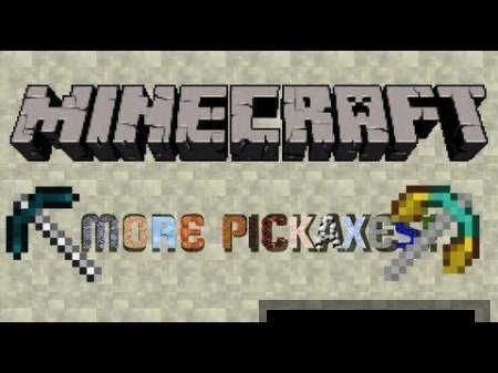 More Pickaxes для Майнкрафт 1.7.2