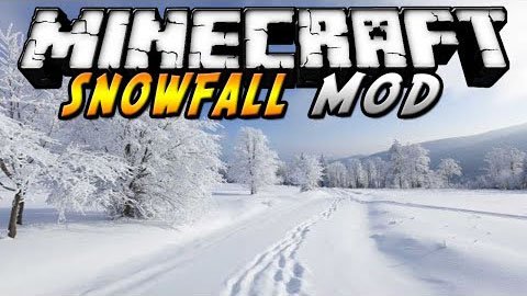 Snowfall мод для Майнкрафт 1.7.2