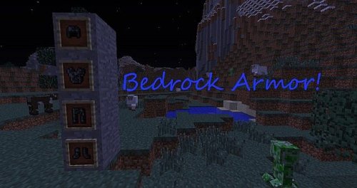 Броня Bedrock Armor для Minecraft 1.7.2