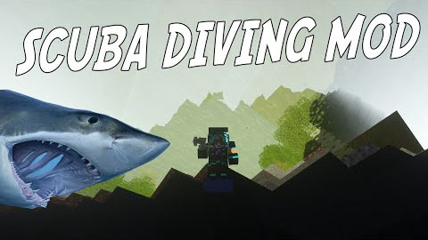 Deep Sea Diving мод для майнкрафт 1.7.10