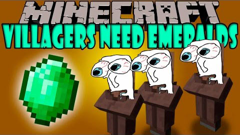 Villagers Need Emeralds мод 1.7.2
