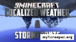 Localized weather & stormfronts мод для minecraft 1.7.10