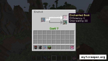 Enchvil мод для minecraft 1.7.10. Скриншот №2