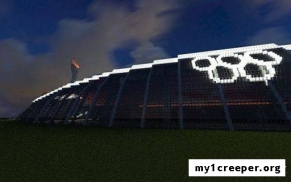 Olympic stadium карта для minecraft. Скриншот №4