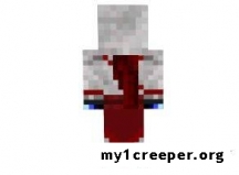 Sapphire assassin creeper - сапфировый крипер-убийца скин для minecraft. Скриншот №2