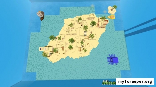 Карта superland 2.0 realm мини игра для minecraft pe 1.6. Скриншот №1