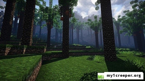 Карта custombiome для minecraft pe - джунгли