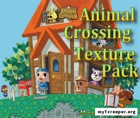 Текстура animal crossing для minecraft pe 0.10.4