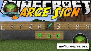 Large sign [1.8.1]